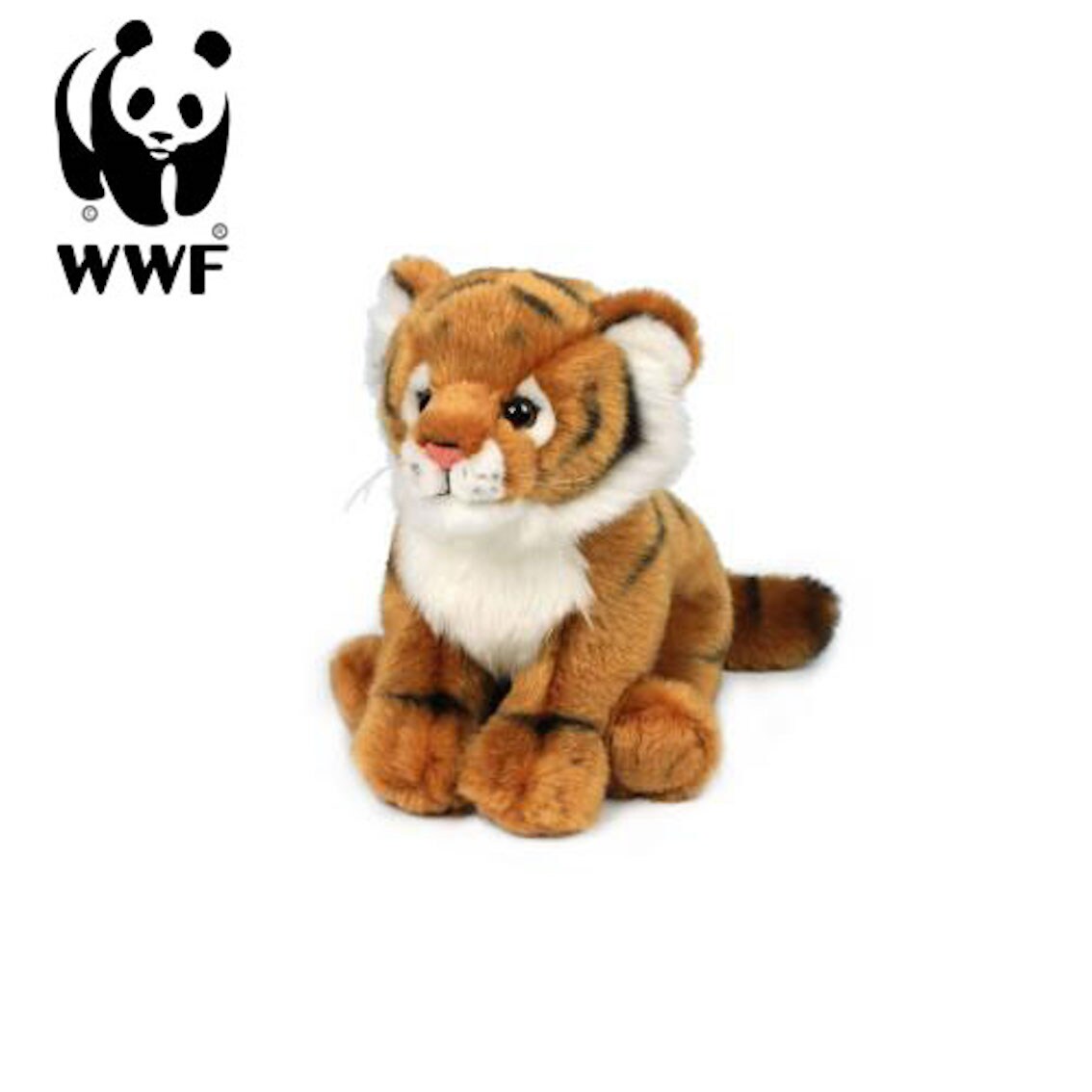 WWF - Pl&uuml;schtier - Tigerbaby (19cm) lebensecht Kuscheltier Stofftier Raubkatze 