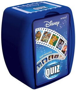 Top Trumps Quiz Disney Classic Ratespiel Wissensspiel Fragespiel Gesellschaftsspiel 