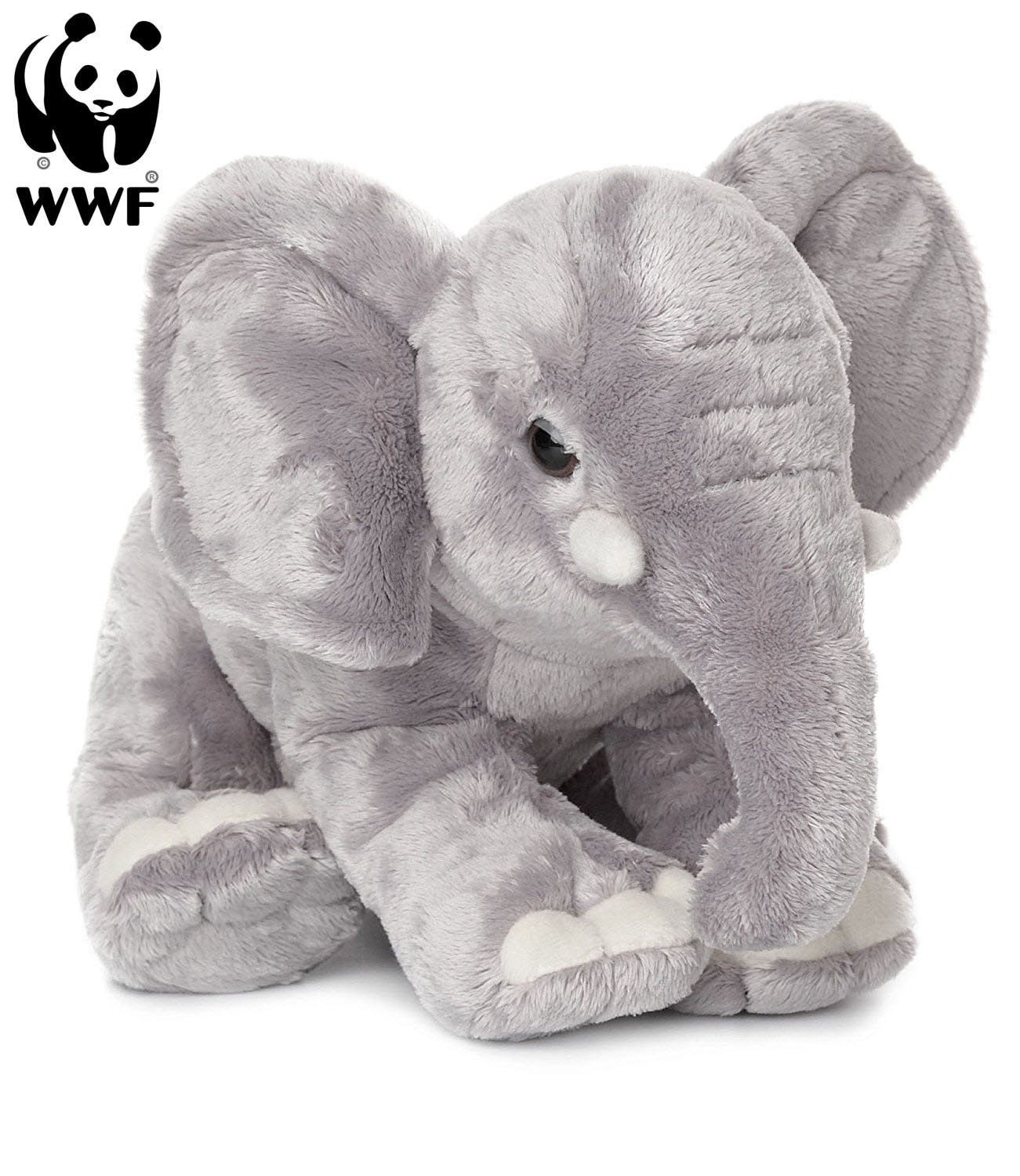 Pl&uuml;schtier Elefant (R&uuml;ssel runter, 25cm) Kuscheltier Stofftier Elephant 