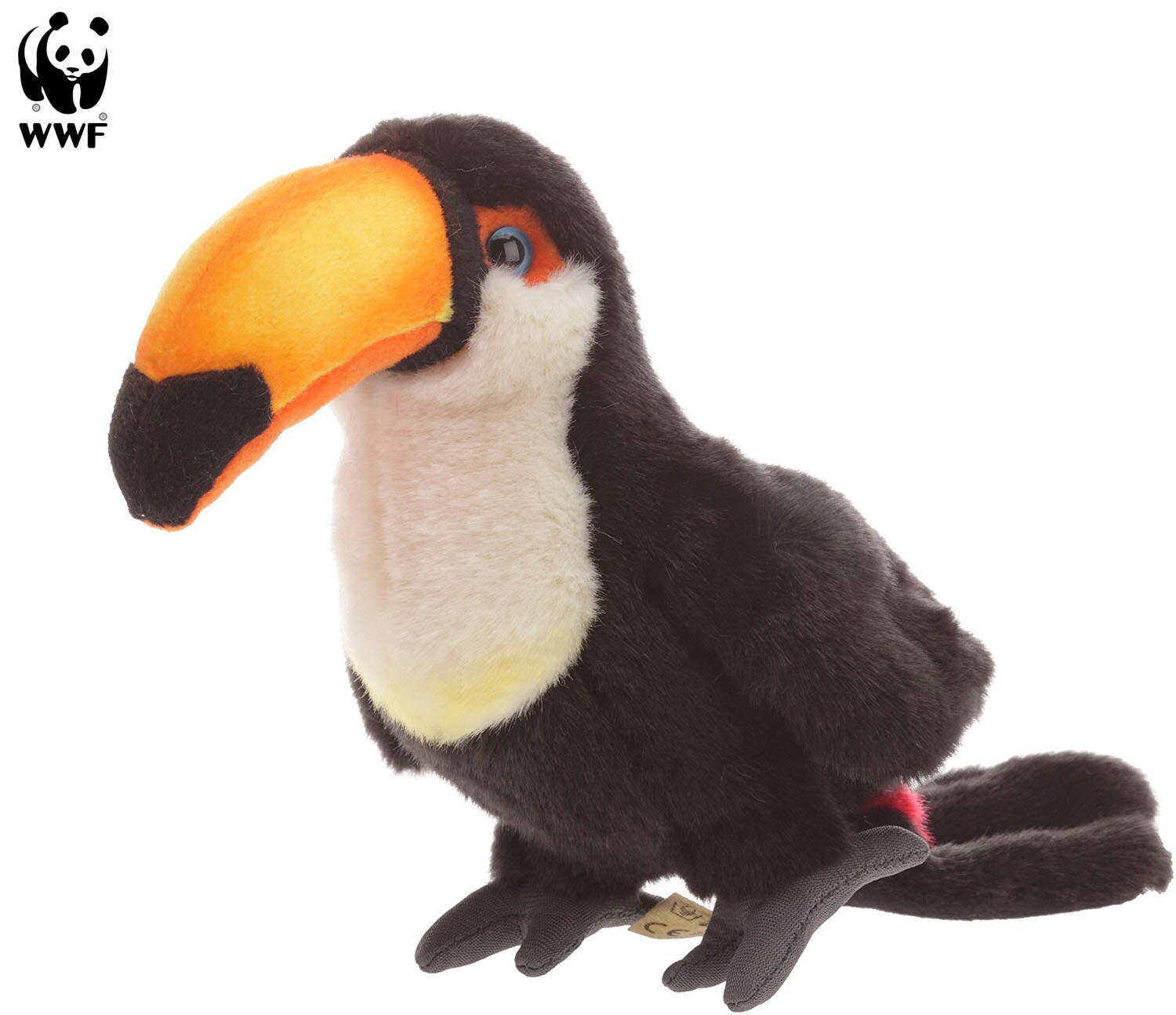 Plüschtier Tukan (18cm) Kuscheltier Stofftier Vogel lebensecht