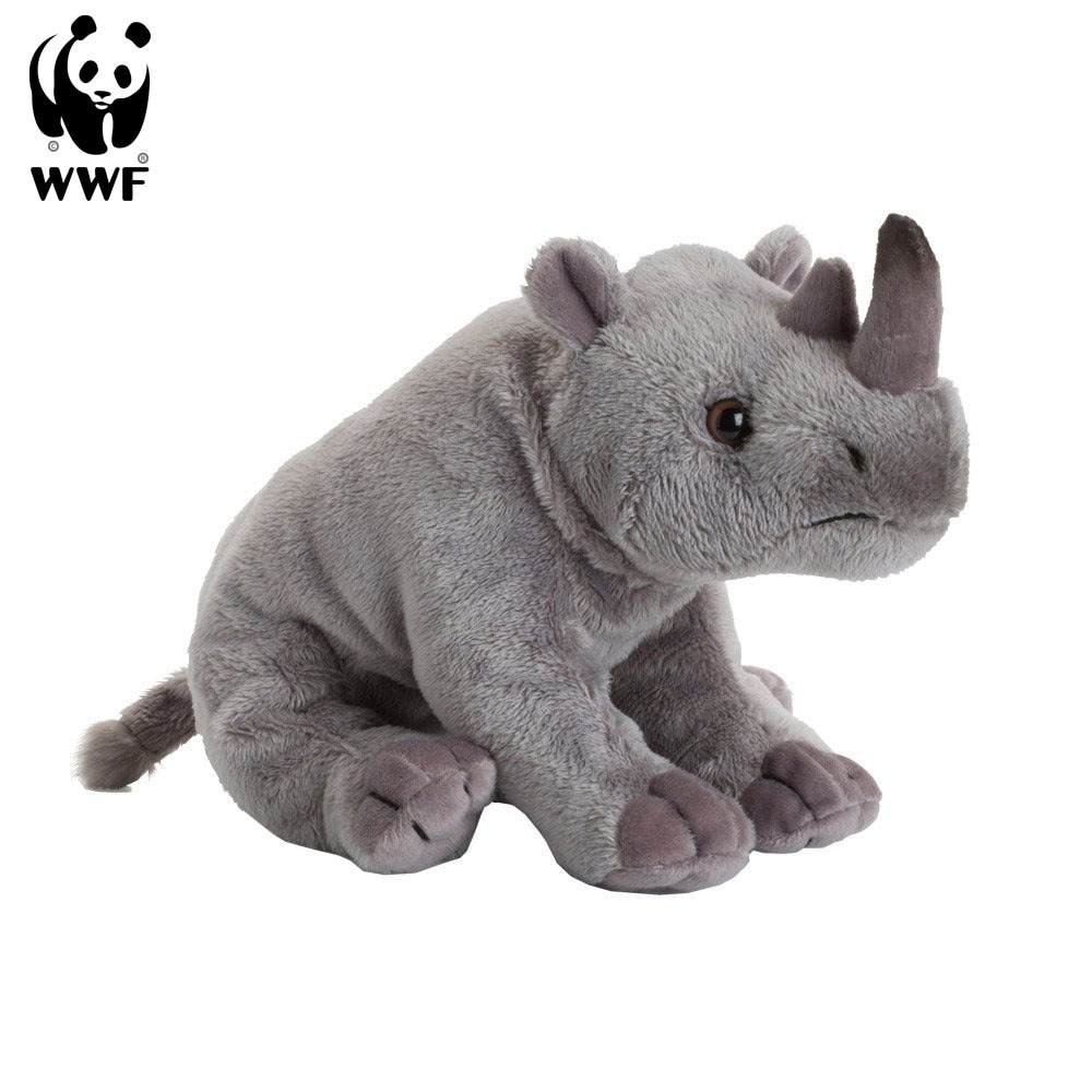 WWF - Pl&uuml;schtier - Nashorn (18cm) lebensecht Kuscheltier Stofftier 