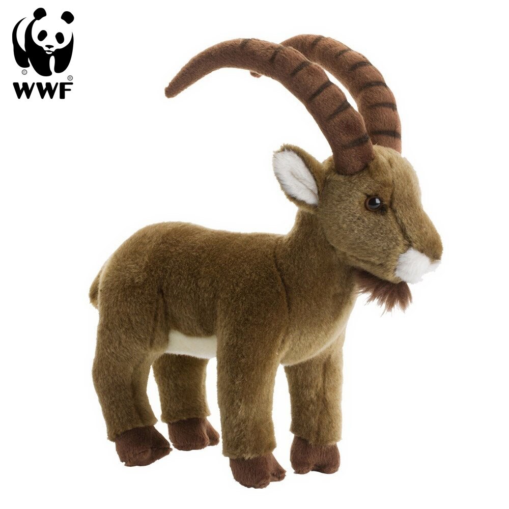 WWF Pl&uuml;schtier Steinbock (23cm) Kuscheltier Stofftier WWF lebensecht 