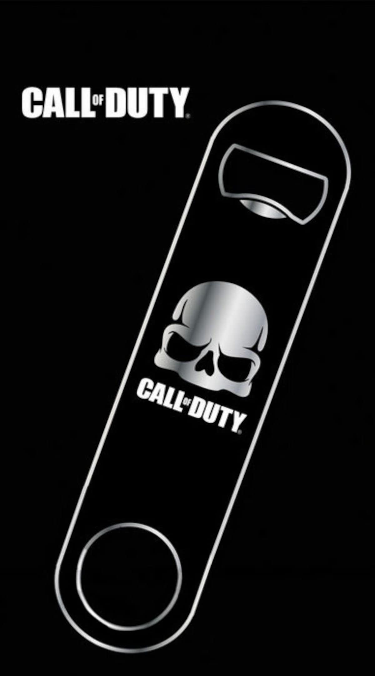 GB Eye - Call of Duty Flaschen&ouml;ffner aus Metall Gaming Skull CoD Fanartikel schwarz Videospiel 