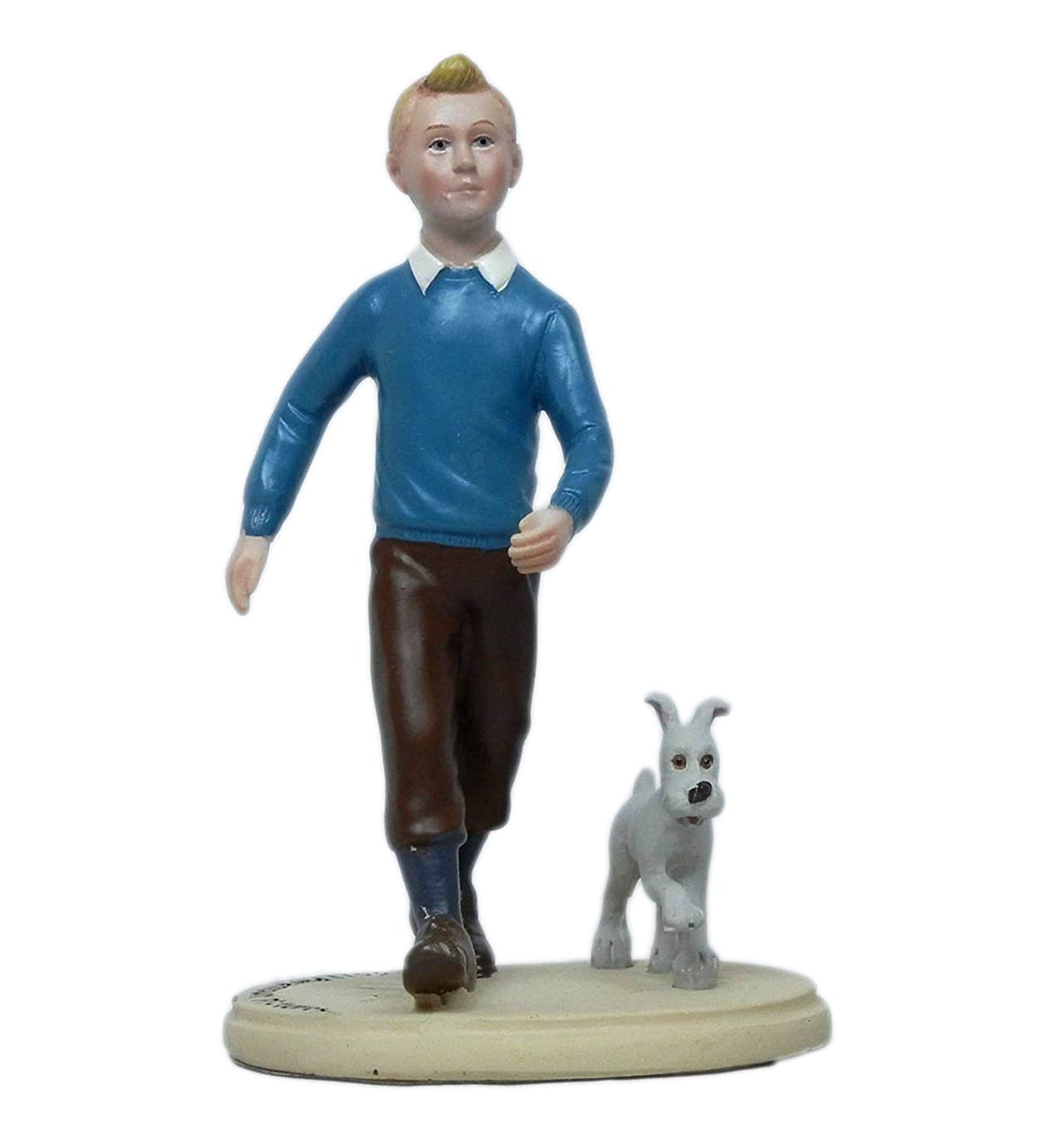 Tim & Struppi Figuren Tim & Struppi 9 cm Sammelfiguren Comic Klassiker Fanartikel 