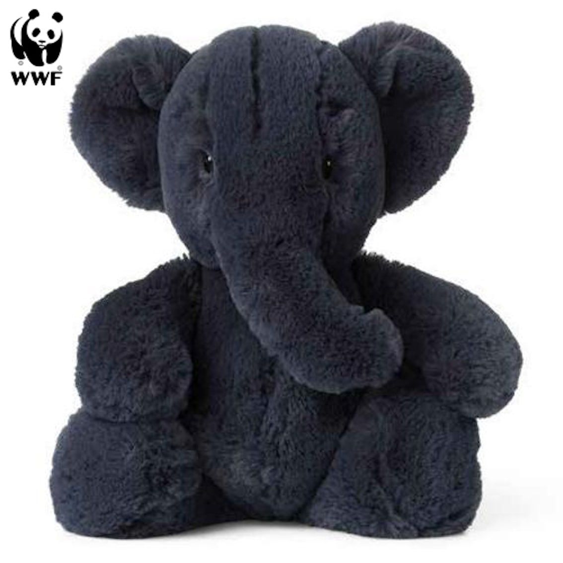 WWF Cub Club - Ebu der Elefant (anthrazit, 29cm) Kuscheltier Stofftier f&uuml;r Kleinkinder Elephant 