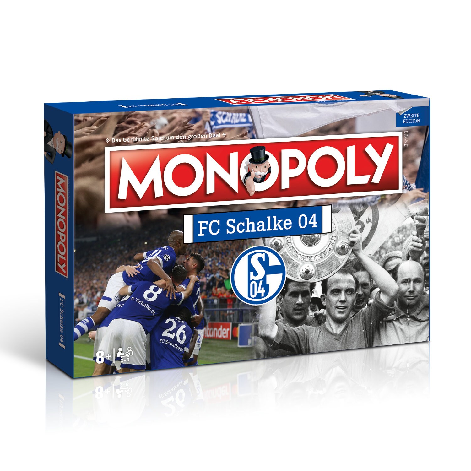 Monopoly FC Schalke 04 S04 Brettspiel Gesellschaftsspiel Fu&szlig;ball Spiel 