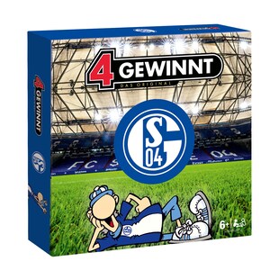 4 Gewinnt FC Schalke 04 Strategie Spiel Fußball Brettspiel Gesellschaftsspiel 