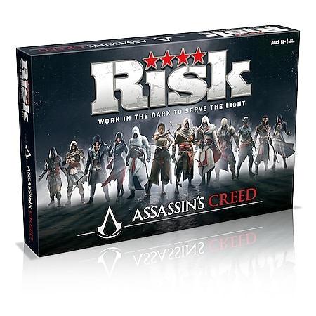 Risk Risiko Spiel Assassin's Creed englisch Gesellschaftsspiel Brettspiel Board Game 