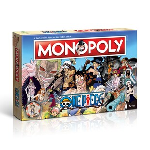 Monopoly One Piece Spiel Gesellschaftsspiel Brettspiel Anime Manga deutsch 