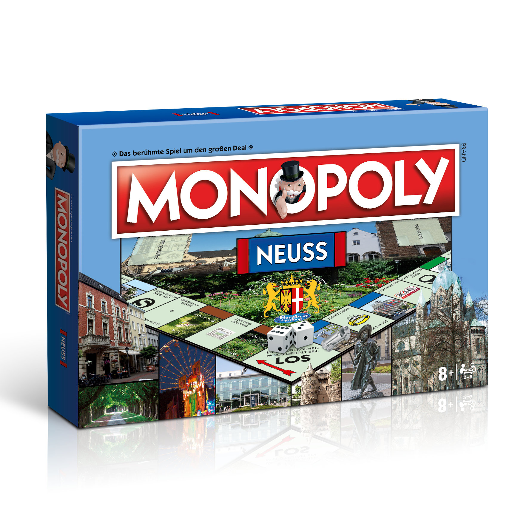 Monopoly Neuss City Edition Stadtedition Spiel Gesellschaftsspiel Brettspiel 