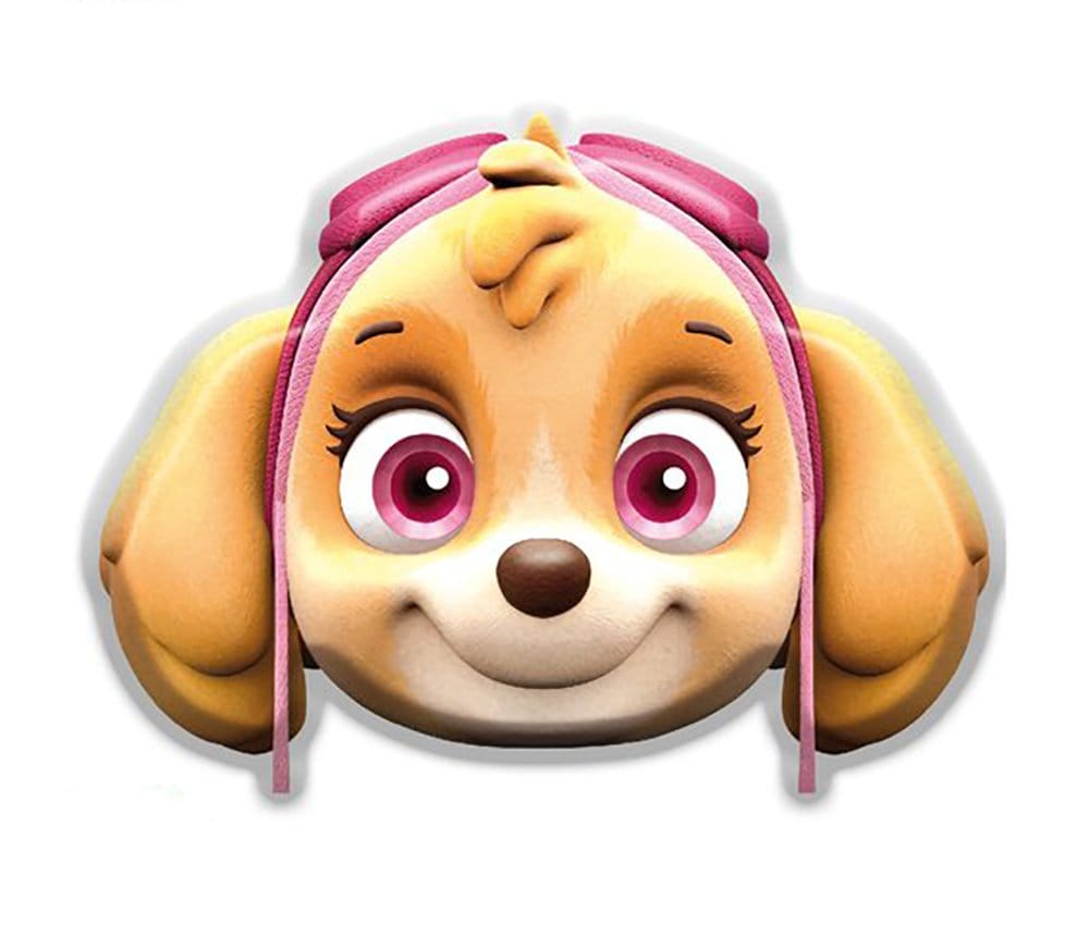 Paw Patrol Form-Kissen Skye Kuschelkissen Kinder 35x27 cm Polyester 