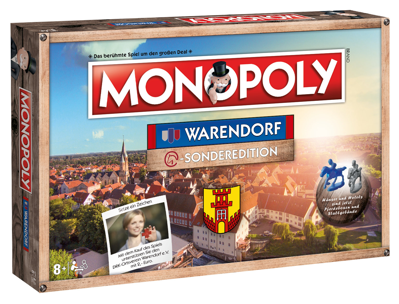 Monopoly Warendorf Stadt Edition limitierte Sonderedition Brettspiel Gesellschaftsspiel 