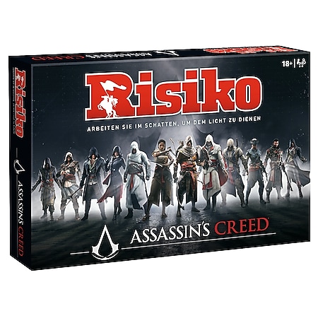 Risiko Assassin's Creed deutsch Gesellschaftsspiel Brettspiel Strategiespiel 