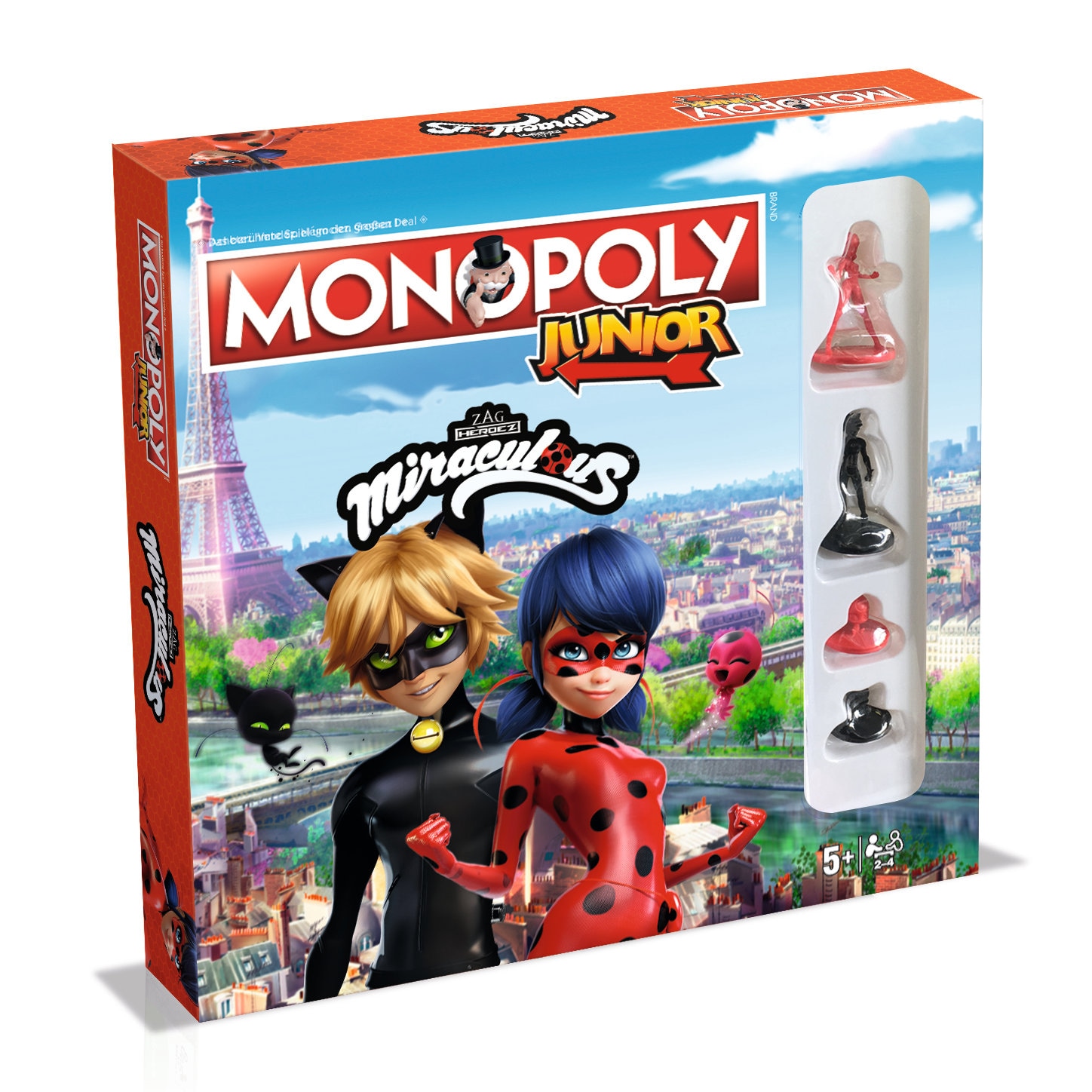Monopoly Junior Miraculous Spiel Gesellschaftsspiel Brettspiel deutsch 