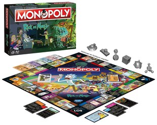 Monopoly Rick and Morty Edition Brettspiel Gesellschaftsspiel Spiel deutsch 