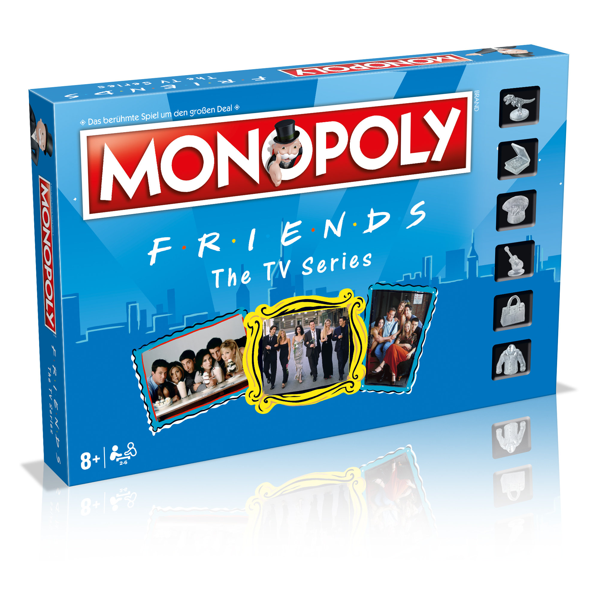 Monopoly Friends F.R.I.E.N.D.S. Serie Edition Brettspiel Gesellschaftsspiel Spiel deutsch 