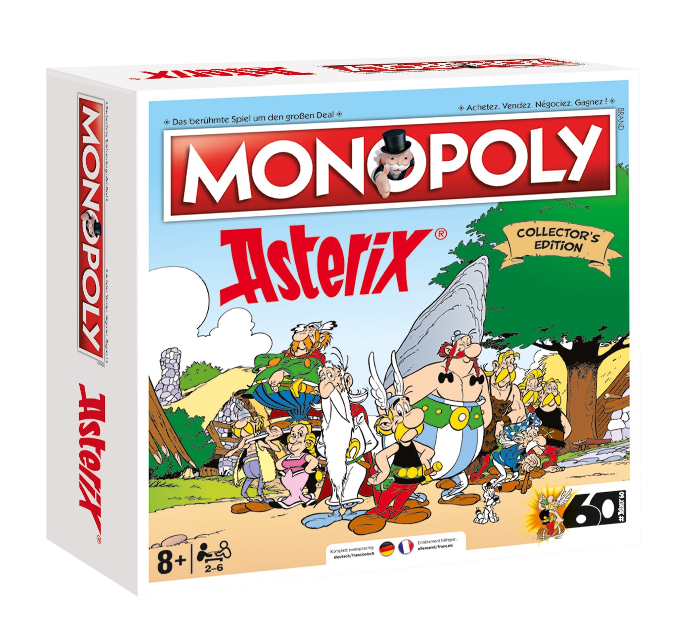 Monopoly Asterix und Obelix limitierte Collector's Edition deutsch / franz&ouml;sisch 