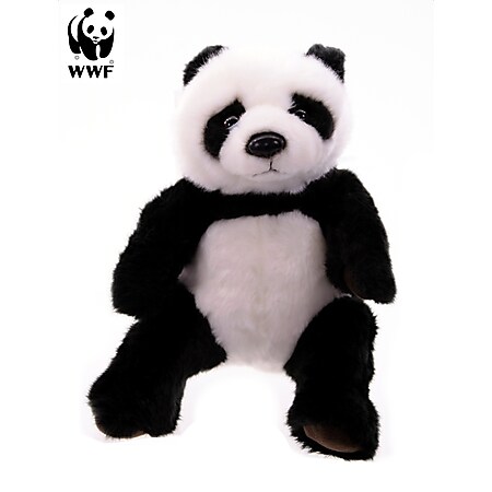 WWF Plüschtier Panda (25cm) lebensecht Kuscheltier Stofftier Bär 