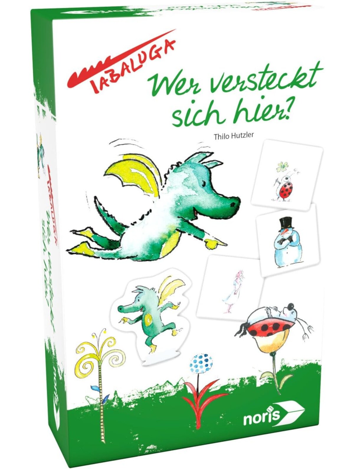 noris Tabaluga Wer versteckt sich hier Memo Spiel Kinderspiel ab 5 Jahren 