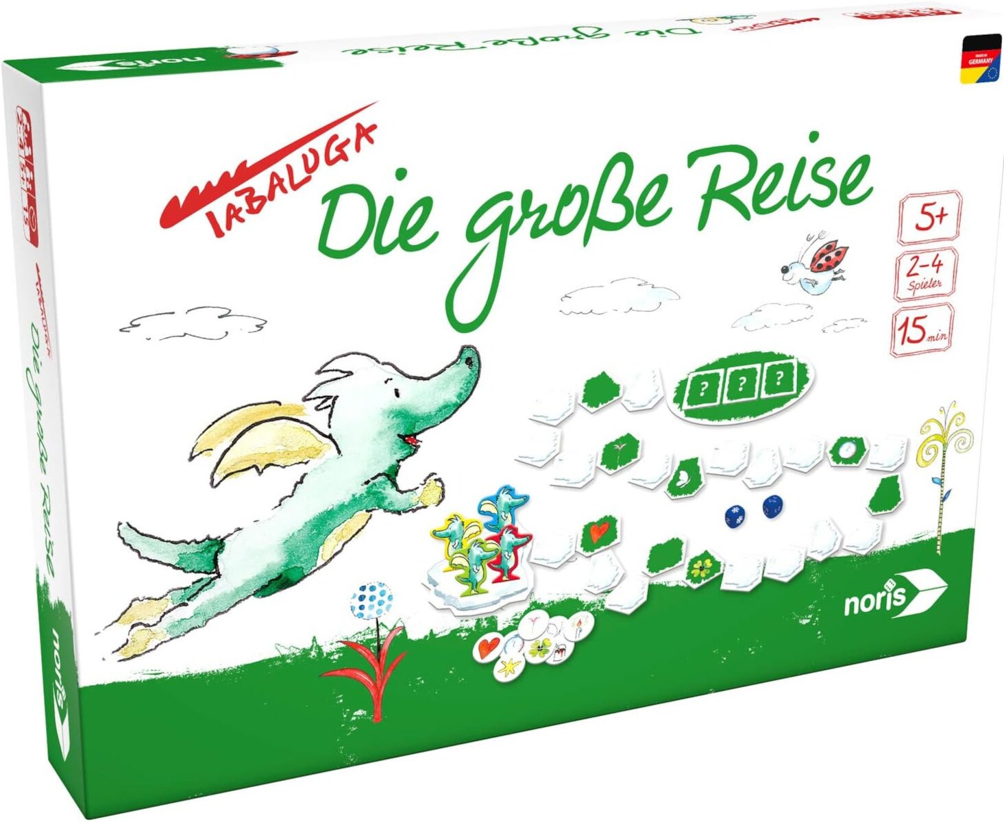 noris Tabaluga Die gro&szlig;e Reise Sammel und Merkspiel Kinderspiel ab 5 Jahren 
