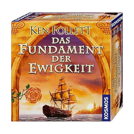 Ken Follett - Das Fundament der Ewigkeit Brettspiel zum Buch Gesellschaftsspiel 