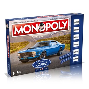 Monopoly Ford Edition Deutsch / Englisch 