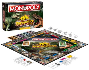 Monopoly Dinosaurier Dino Edition Gesellschaftsspiel Brettspiel Spiel 