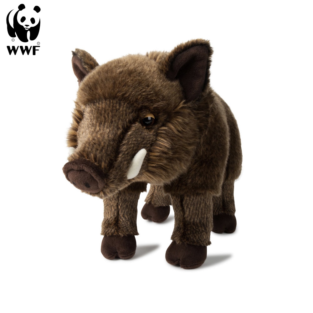 WWF Pl&uuml;schtier Wildschwein Eber (31cm) lebensecht Kuscheltier Stofftier Pl&uuml;schfigur 