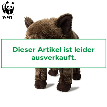 WWF Plüschtier Wildschwein Eber (31cm) lebensecht Kuscheltier Stofftier Plüschfigur 