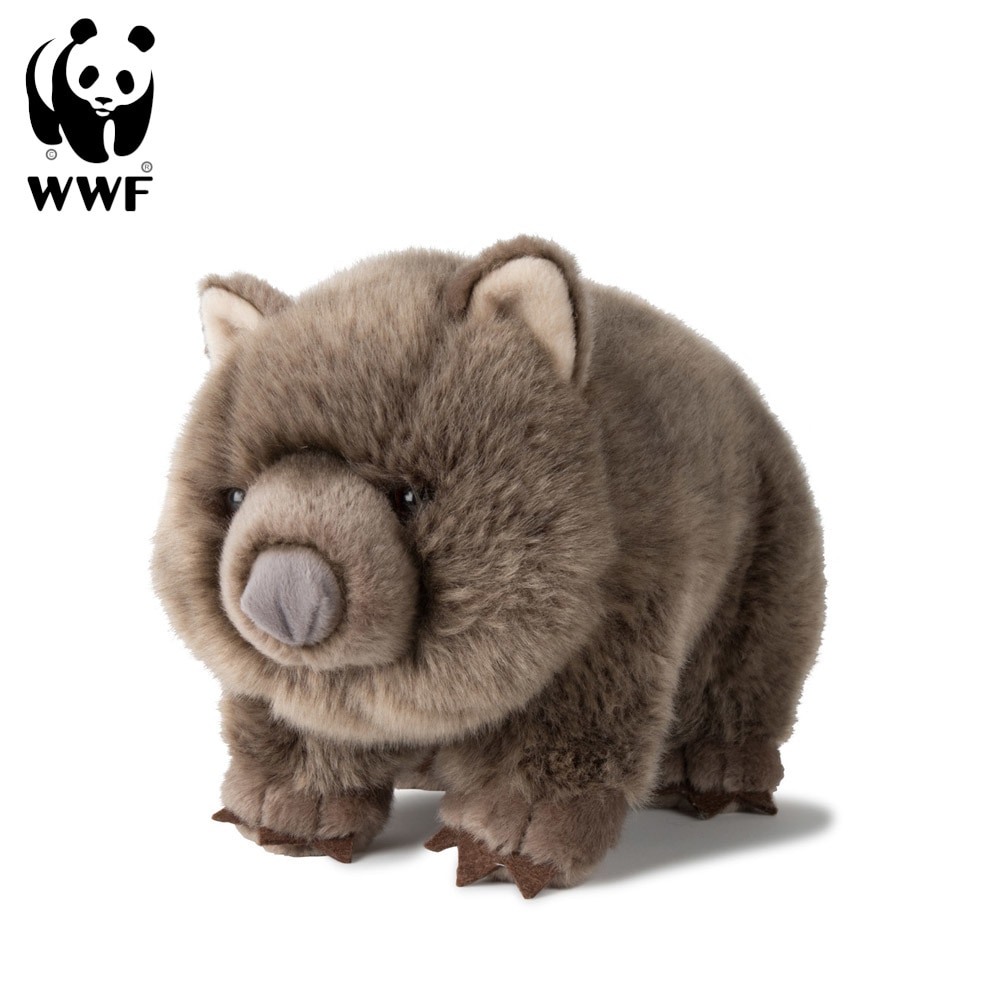 WWF Pl&uuml;schtier Wombat (28cm) lebensecht Kuscheltier Stofftier Pl&uuml;schfigur 