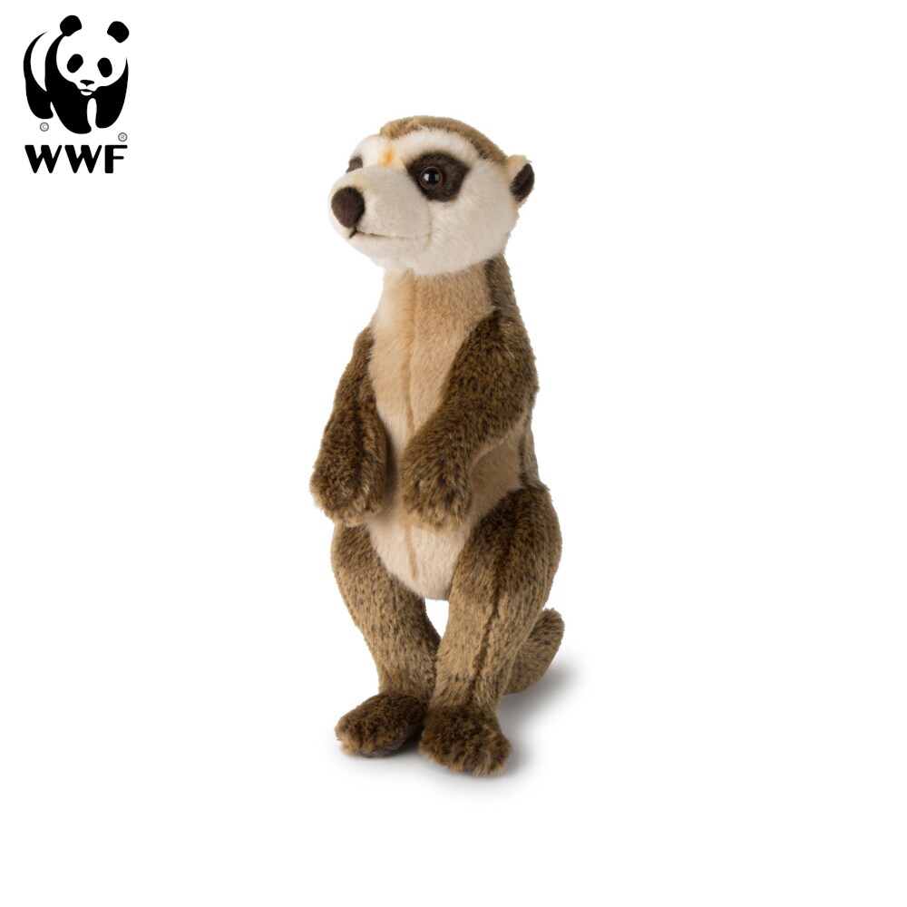 WWF Pl&uuml;schtier Erdm&auml;nnchen (30cm) lebensecht Kuscheltier Stofftier Pl&uuml;schfigur 