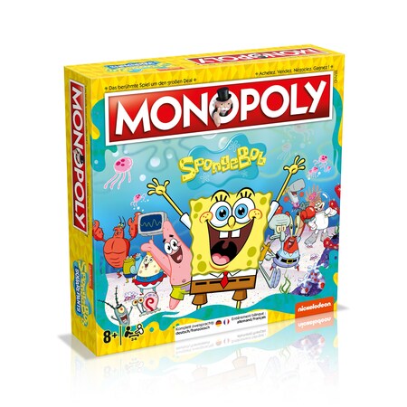 Monopoly SpongeBob Schwammkopf Deutsch Französisch Edition Spiel Brettspiel  bei Marktkauf online bestellen