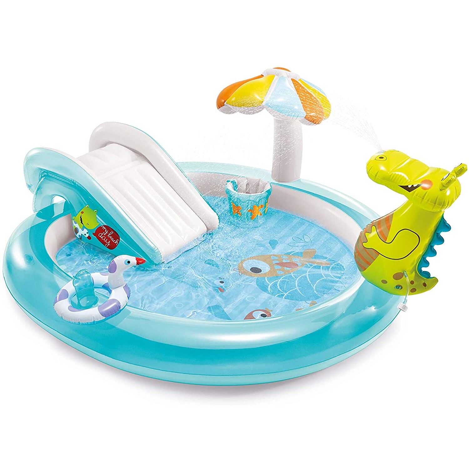 57165NP Playcenter "Gator"  Planschbecken (201x107x84cm) Garten Kinder