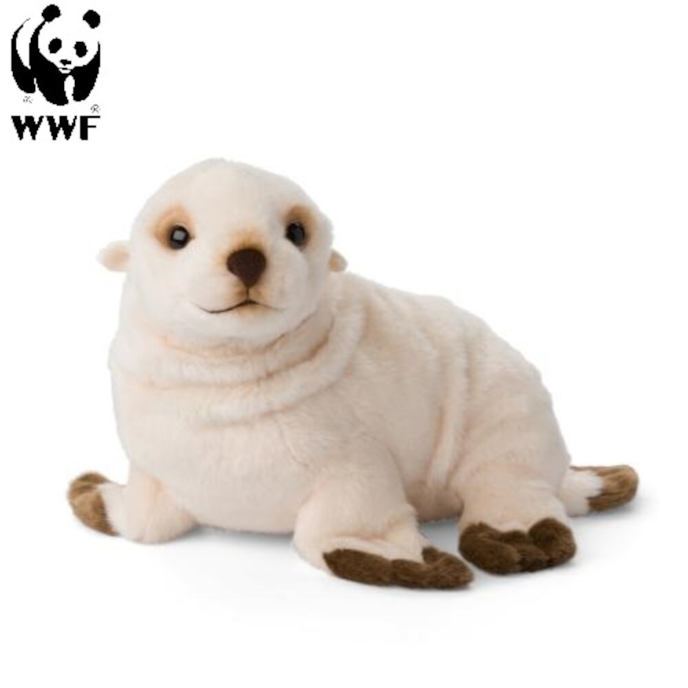 WWF Pl&uuml;schtier Arktische Robbe (25cm) lebensecht Kuscheltier Stofftier Pl&uuml;schfigur 