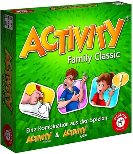 Piatnik - Activity Family Classic Brettspiel Familienspiel Ratespiel 