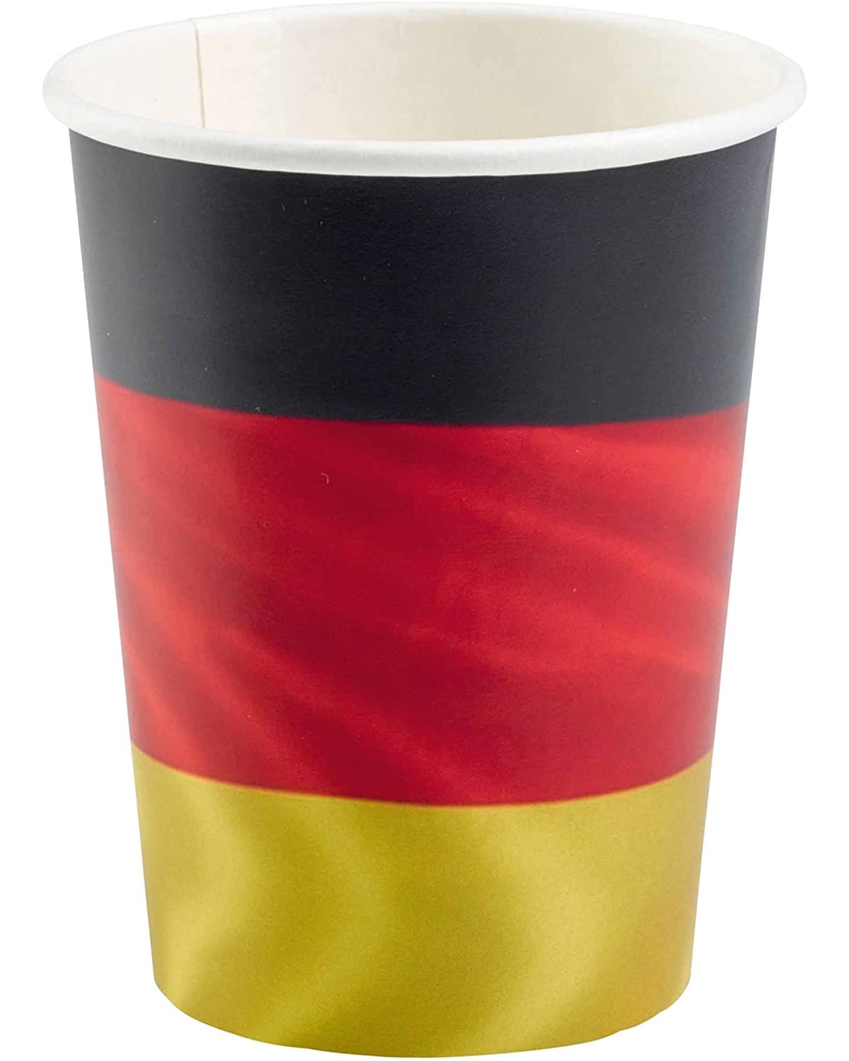 Amscan - Deutschland - Pappbecher (8er Set, 250ml) Fu&szlig;ballparty EM WM Grillparty - Bild 1