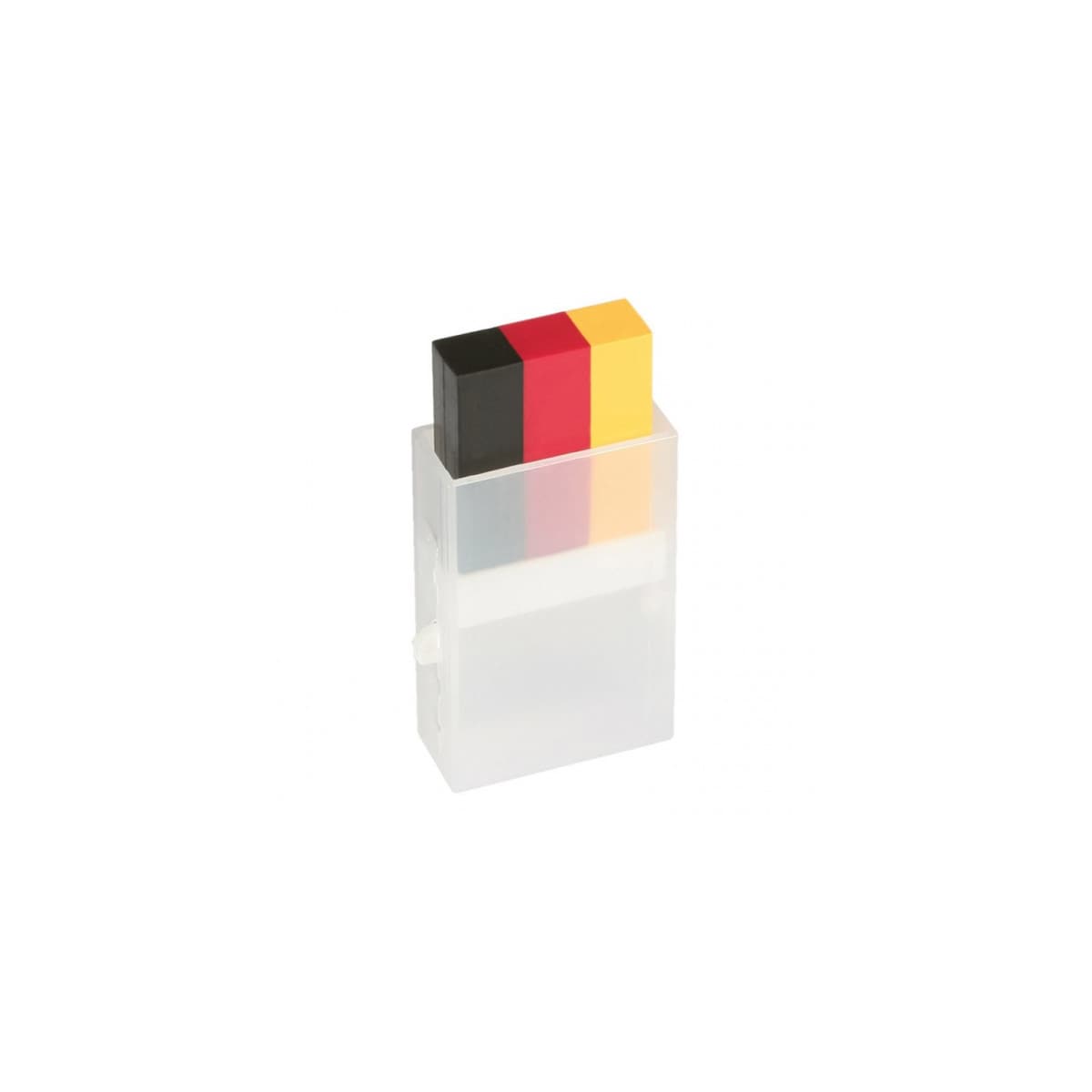 Deutschland Schminkstift Schwarz Rot Gold Fan Make-up WM schminken Fahne Flagge 