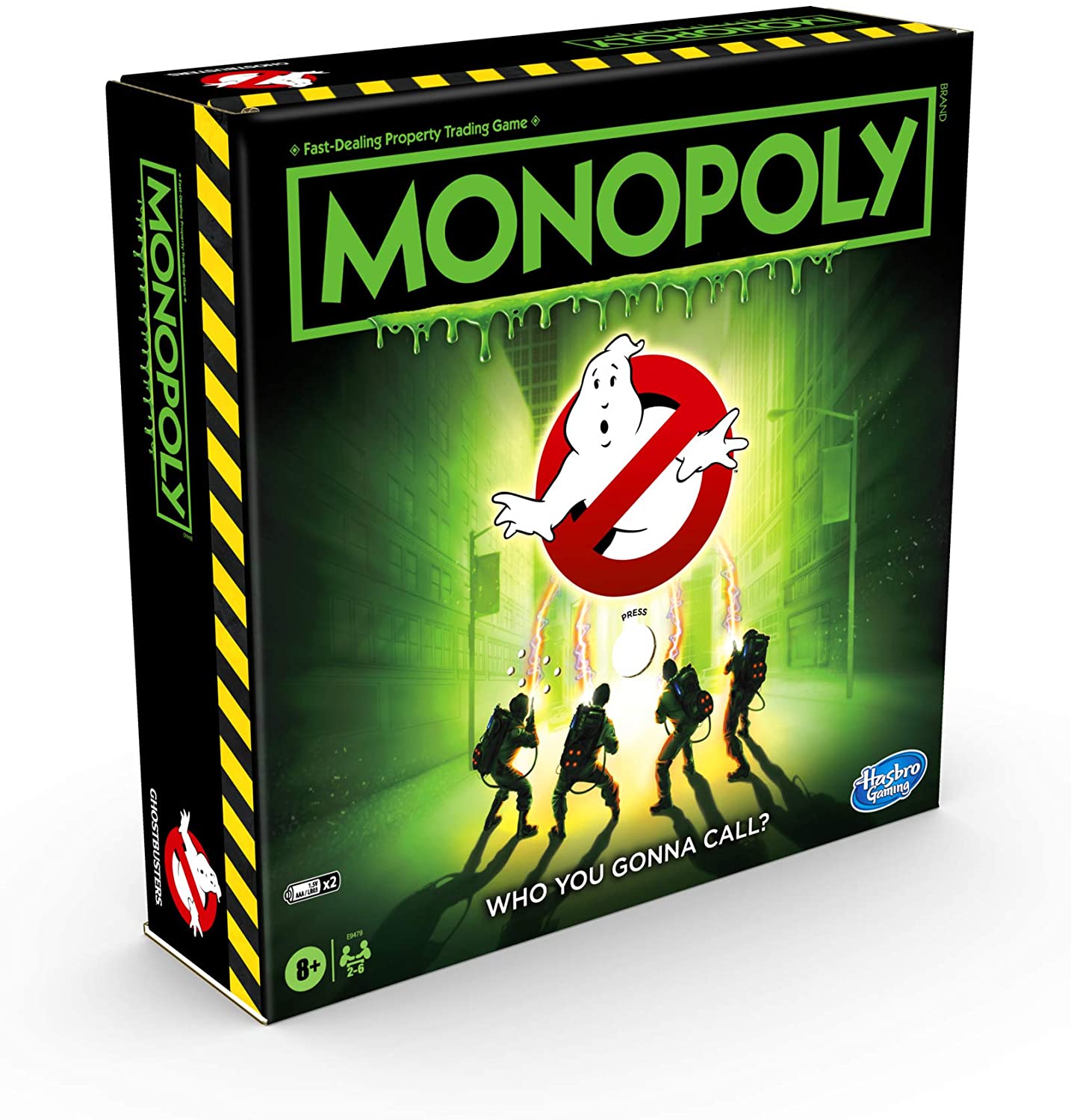 Hasbro - Monopoly - Ghostbusters (englisch) Brettspiel Gesellschaftsspiel Geisterj&auml;ger 