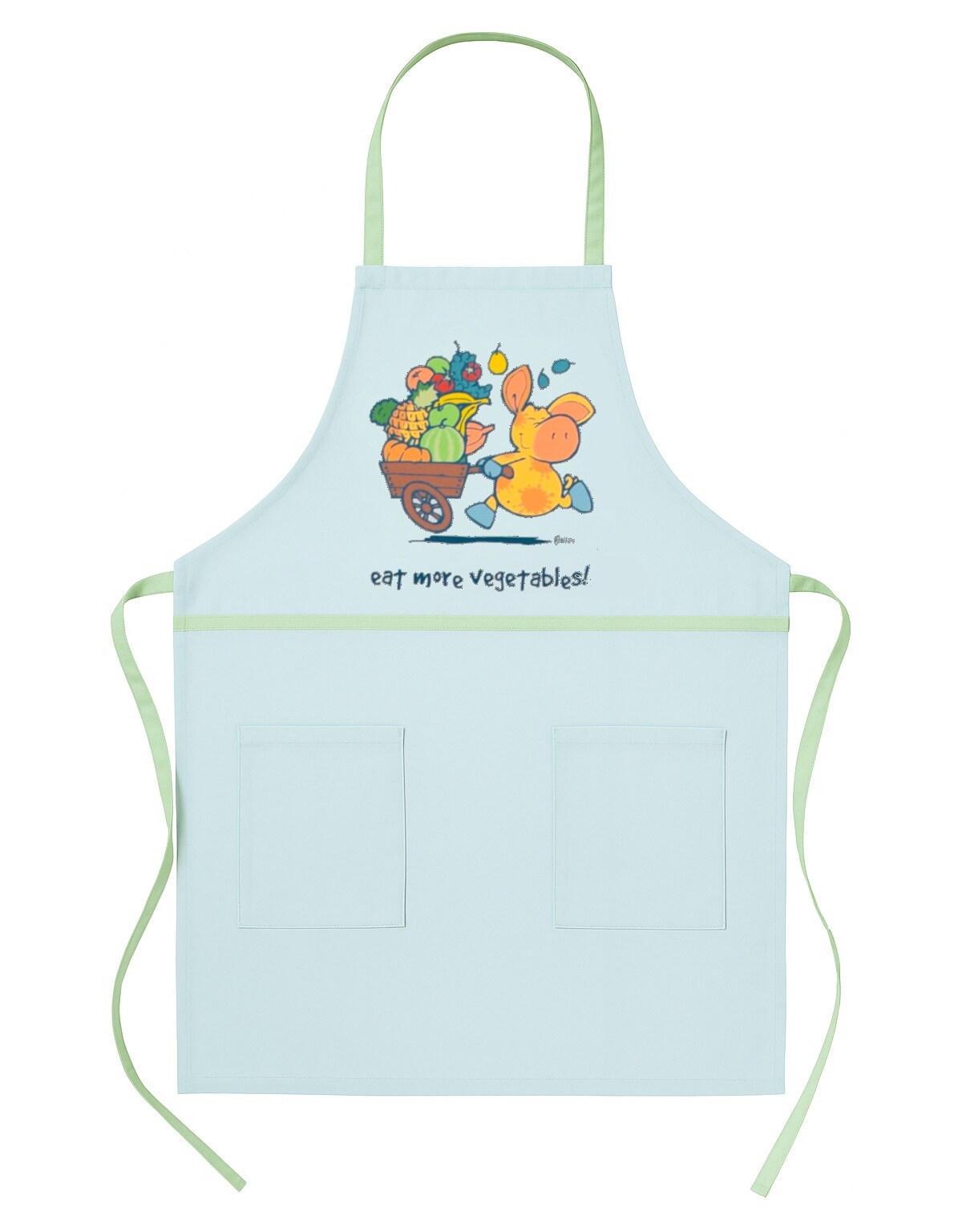 I 27792 - Farm Friends Sch&uuml;rze - eat more vegetables Kochsch&uuml;rze Grillsch&uuml;rze Kindersch&uuml;rze 