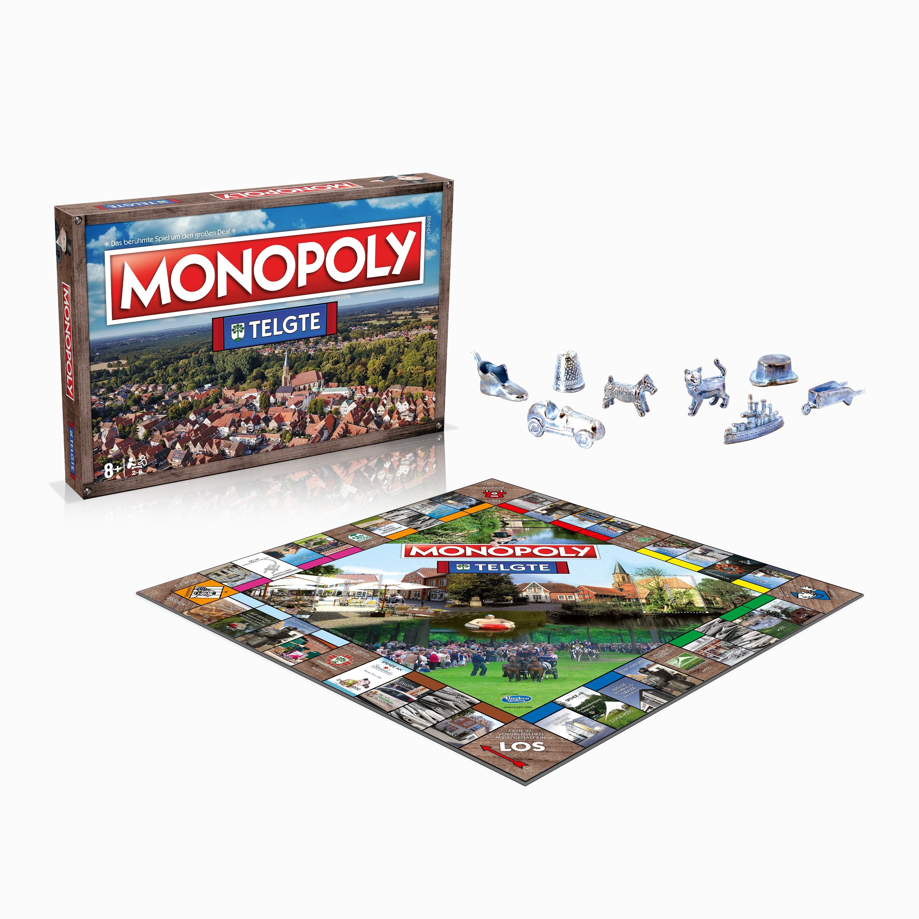 Monopoly - Telgte Brettspiel Gesellschaftsspiel Spiel Cityedition 