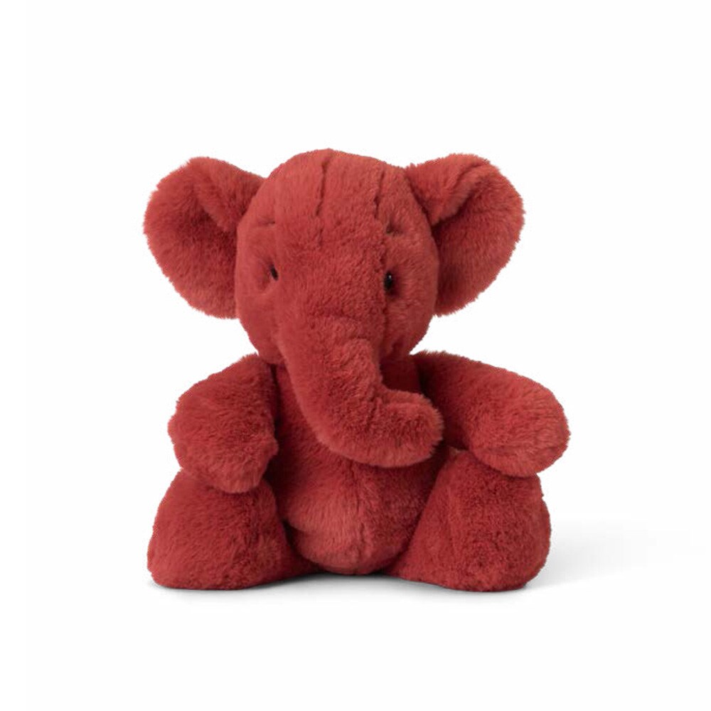 Cub Club - Ebu der Elefant (rot, 29cm) Kuscheltier Stofftier für Kleinkinder Elephant