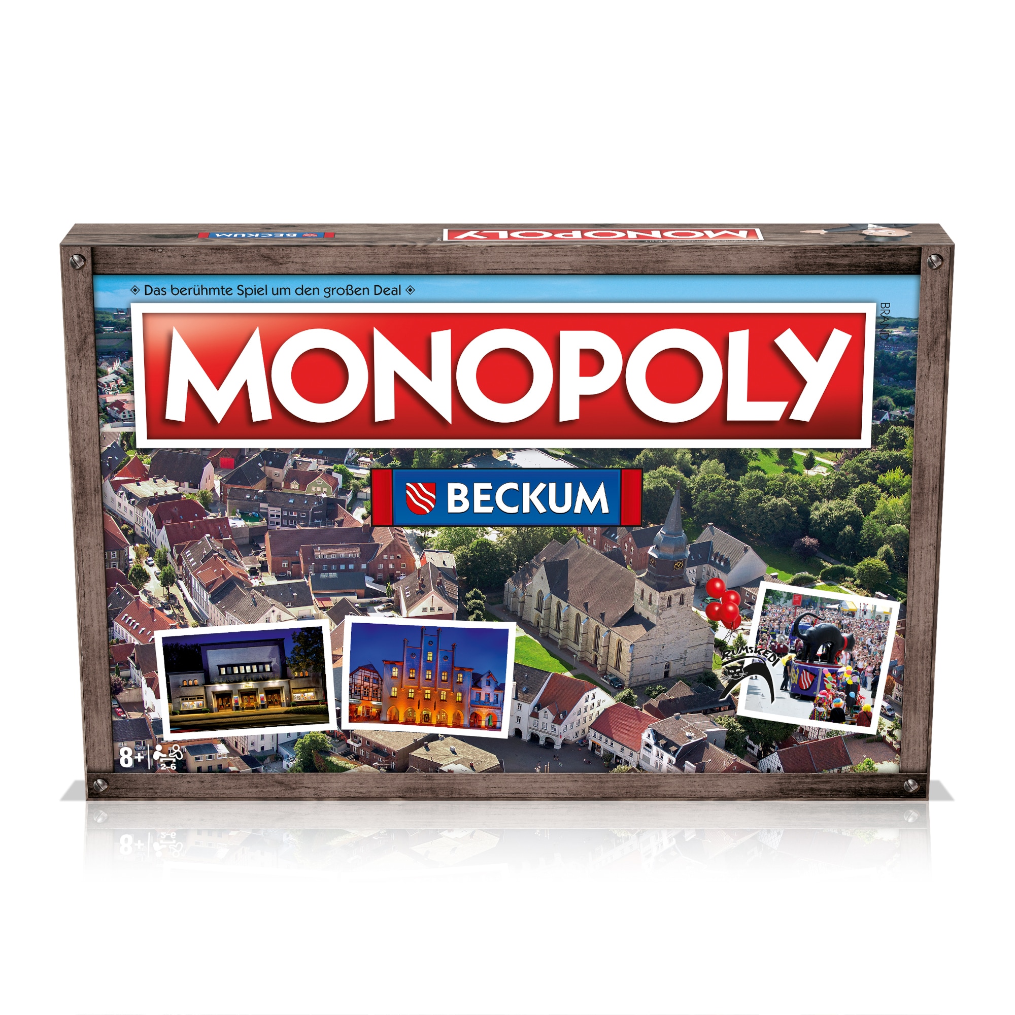Monopoly - Beckum Gesellschaftsspiel Brettspiel Spiel 