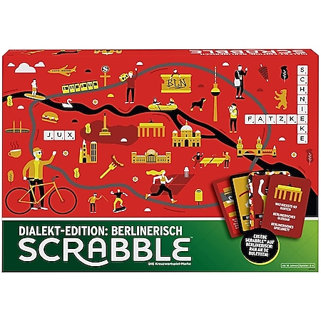 Mattel - Scrabble - Dialekt-Edition: Berlinerisch 