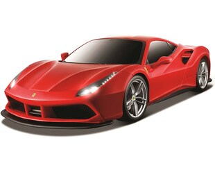 Maisto Tech 582133 - Ferngesteuertes Auto - Ferrari 488 GTB (rot, 56cm) 