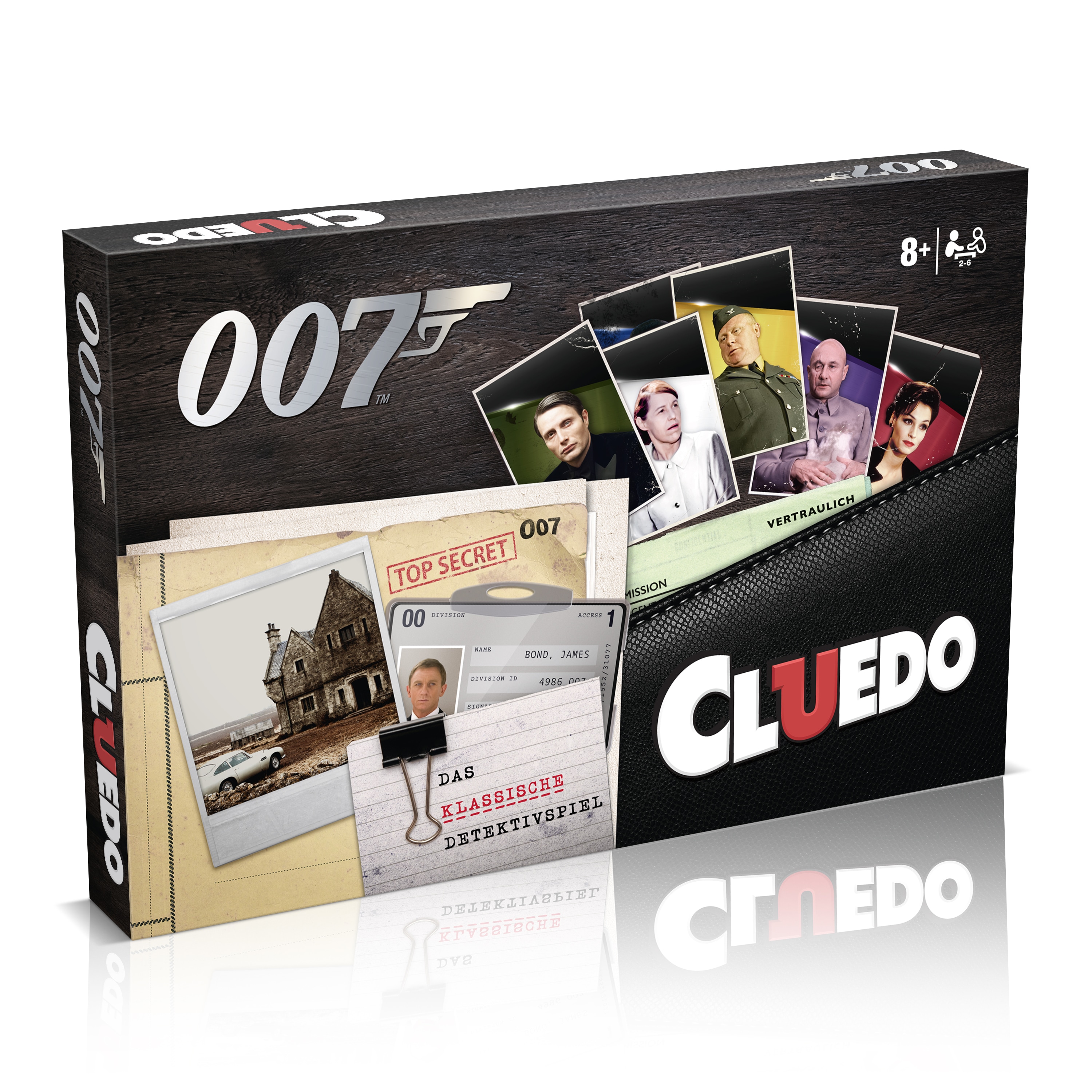 Cluedo James Bond Edition Spiel Gesellschaftsspiel Brettspiel deutsch 
