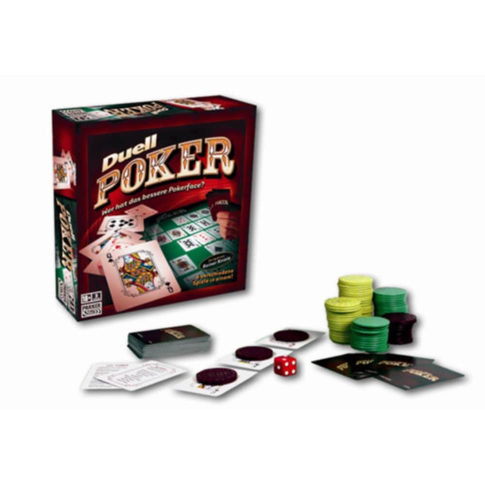 Hasbro - Brettspiel - Duell Poker 