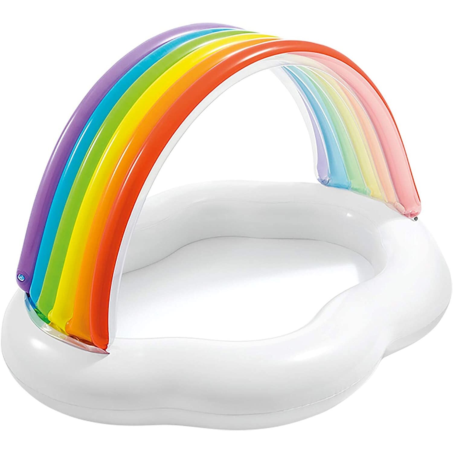 INTEX 57141NP - Baby Pool - Rainbow Cloud (142x119x84cm)