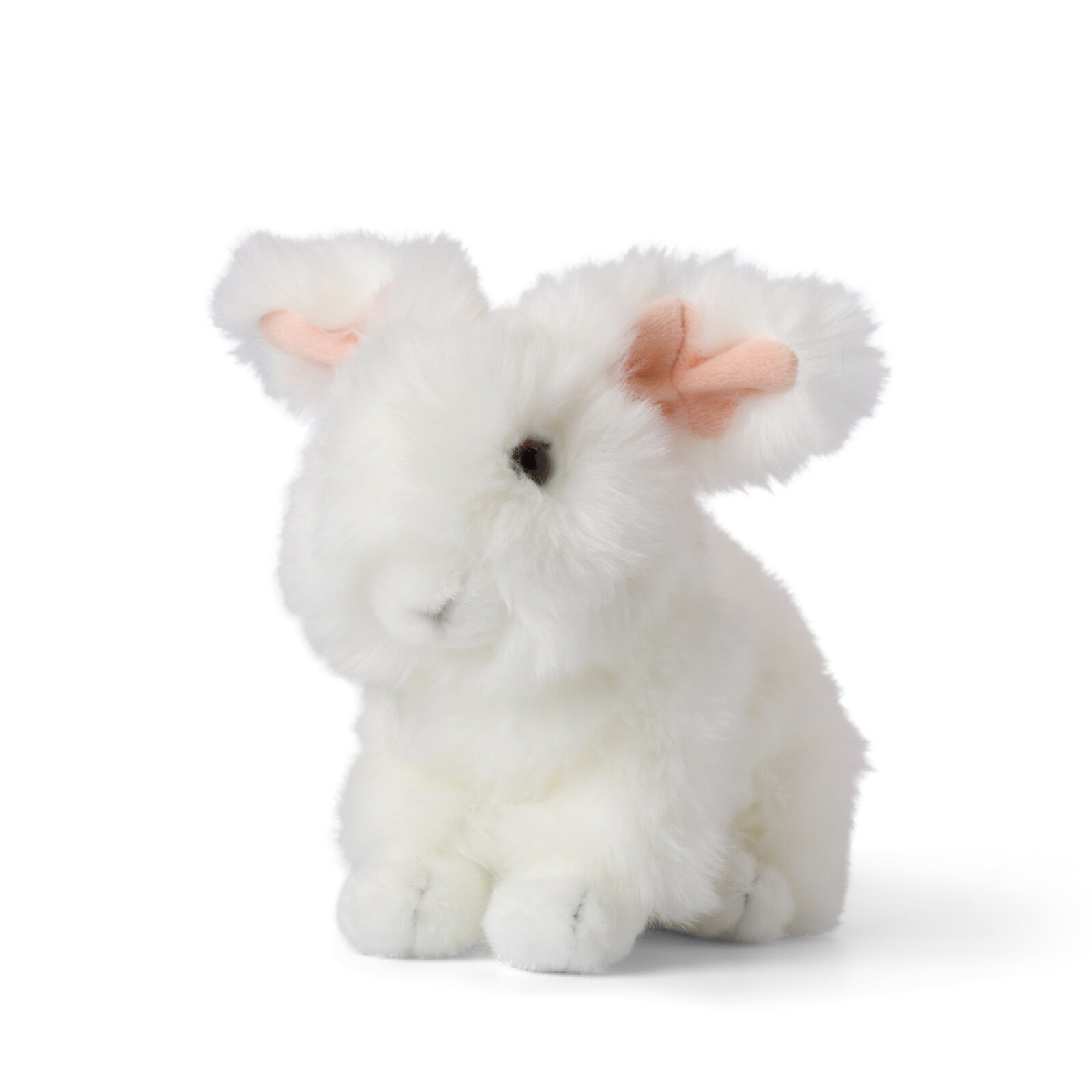- Plüschtier - Angorakaninchen (20cm) lebensecht Kuscheltier Stofftier Plüschfigur