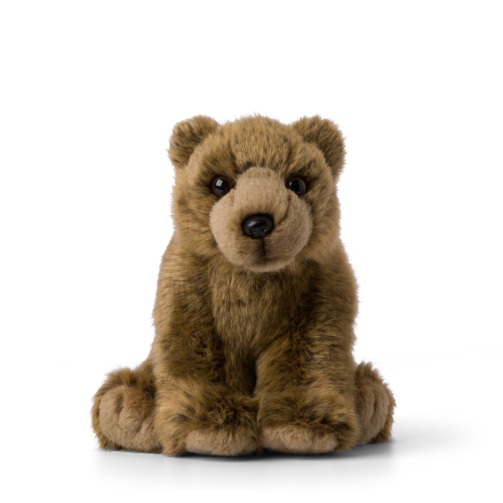 - Plüschtier - Grizzlybärenjunges (15cm) lebensecht Kuscheltier Stofftier Plüschfigur
