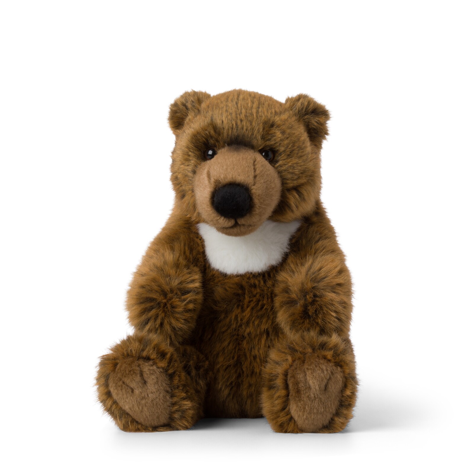 - Plüschtier - Grizzly (sitzend, 20cm) lebensecht Kuscheltier Stofftier Plüschfigur